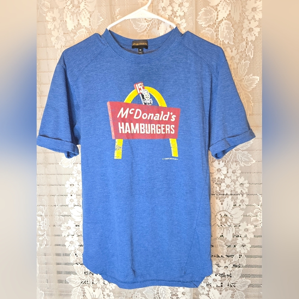 McDonalds Hamburger, Short Sleeve T-shirt, Apparel Collection, XS